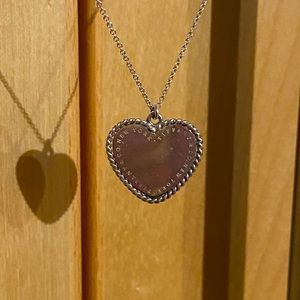 Tiffany heart pendant necklace